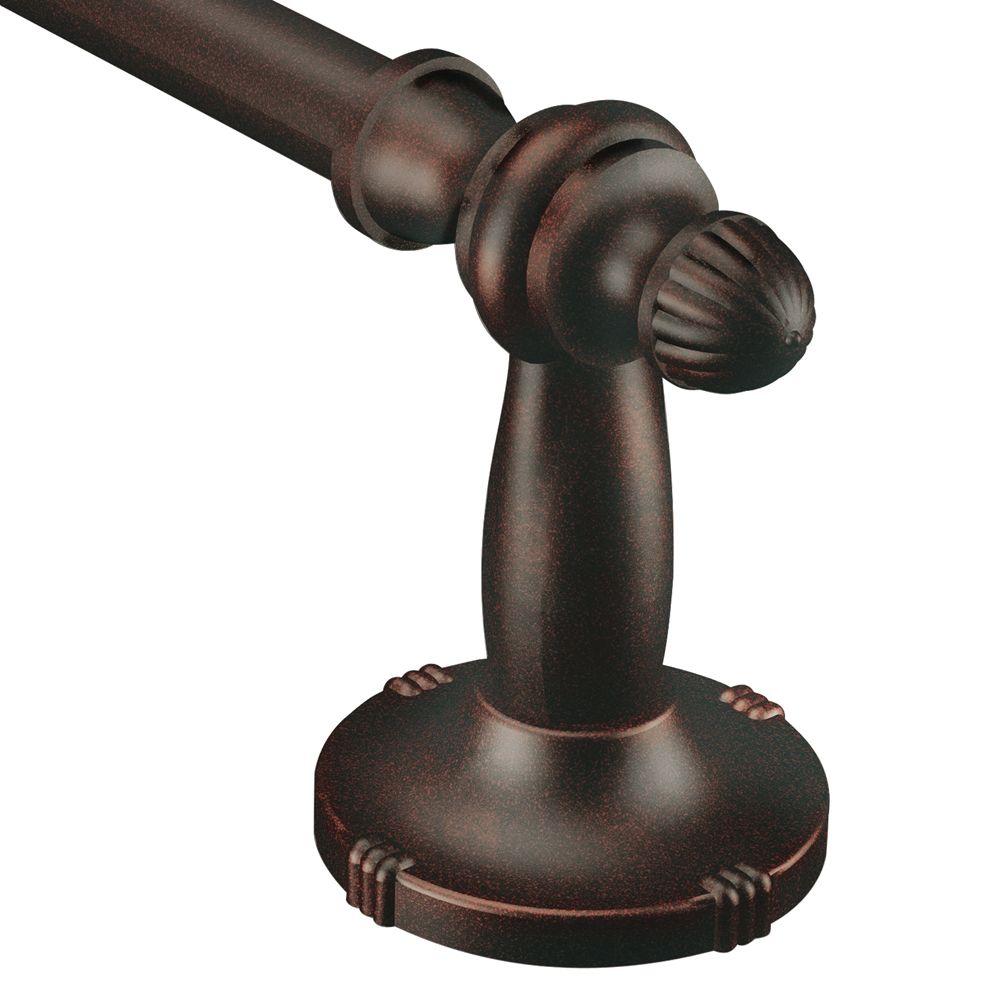 Moen Gilcrest 24 In Towel Bar In Oil Rubbed Bronze Dn0824orb The Home Depot