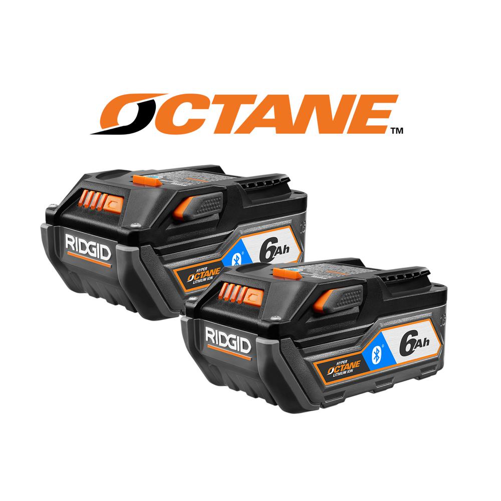 ridgid octane battery tracker