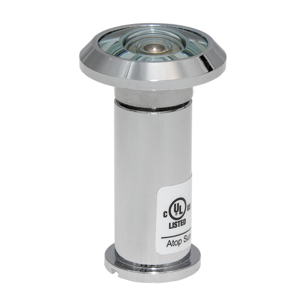 Accent Builders Hardware 200Degree Polished Chrome Door Viewer with Glass LensesDV2014CPAGUL