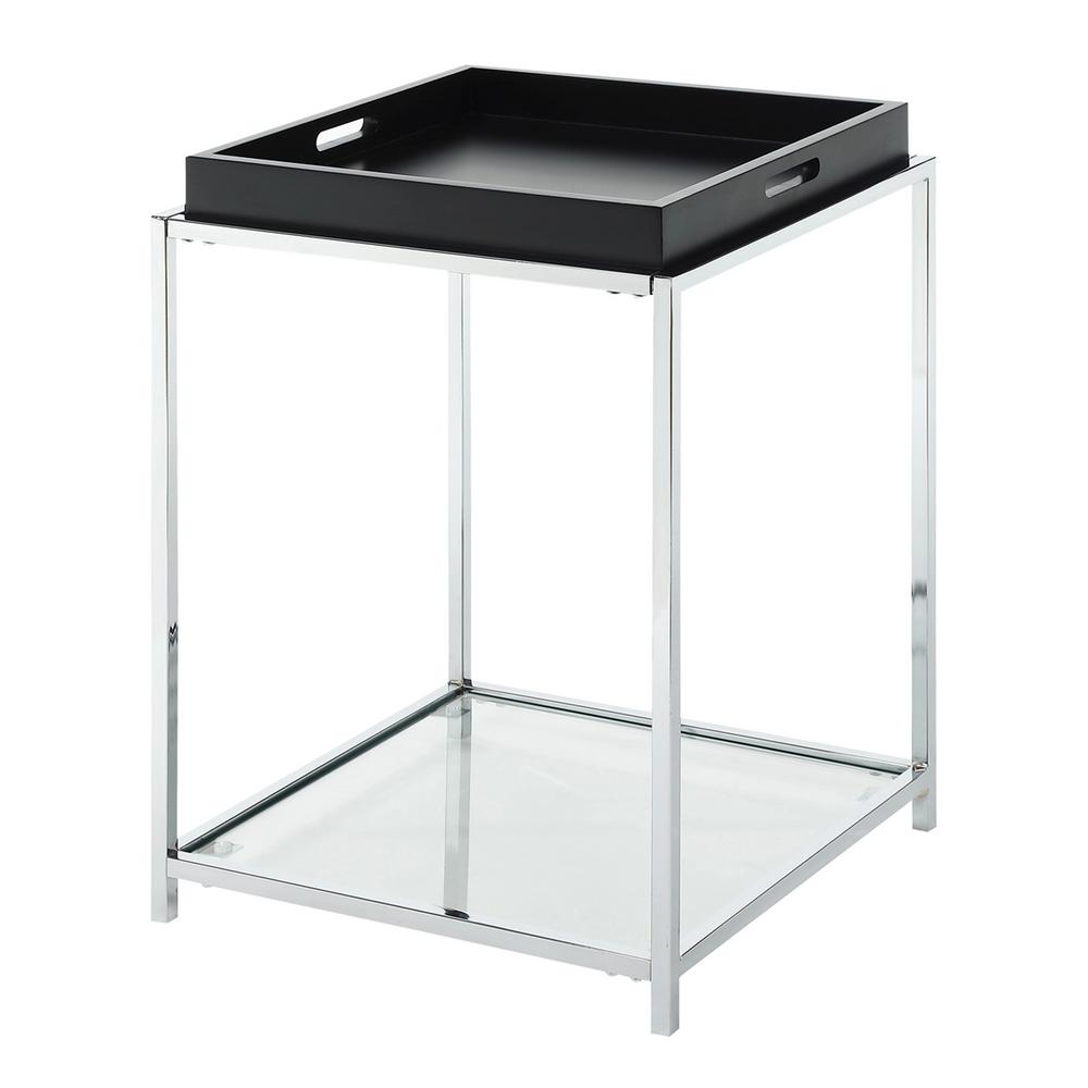 UPC 095285410583 product image for Palm Beach Black End Table | upcitemdb.com