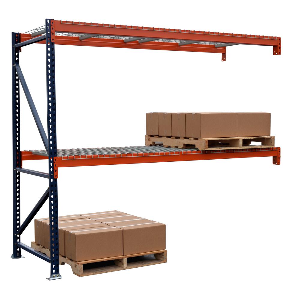 4 Tier Heavy Duty Steel Racking Garage Shelving Unit Storage Racks Blue /& Orange