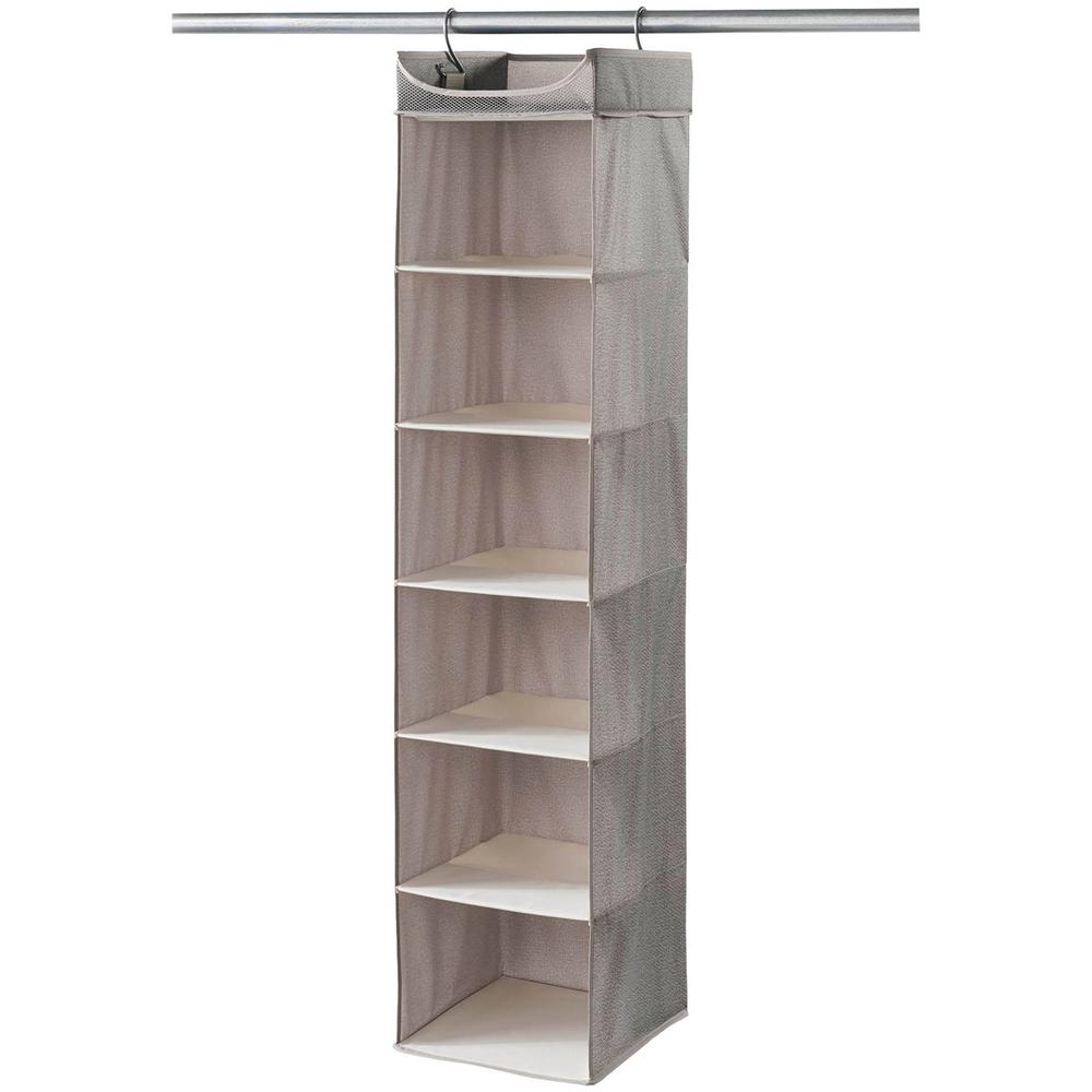 hanging shelf closet