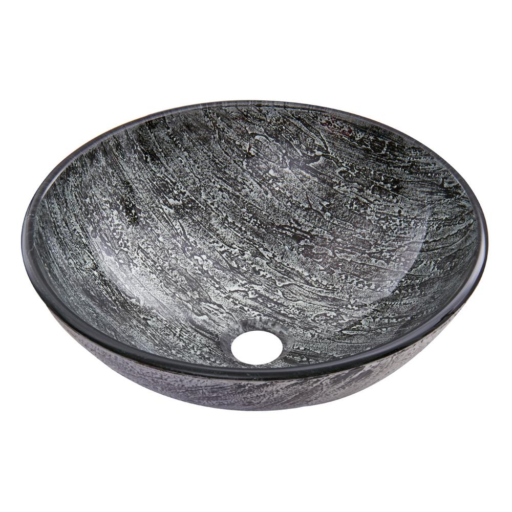 Round Vessel Sinks Bathroom The Home Depot
