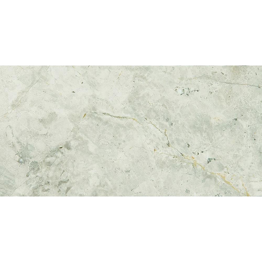 MSI Tundra Gray 3 in. x 6 in. Polished Marble Floor and Wall Tile (5 sq