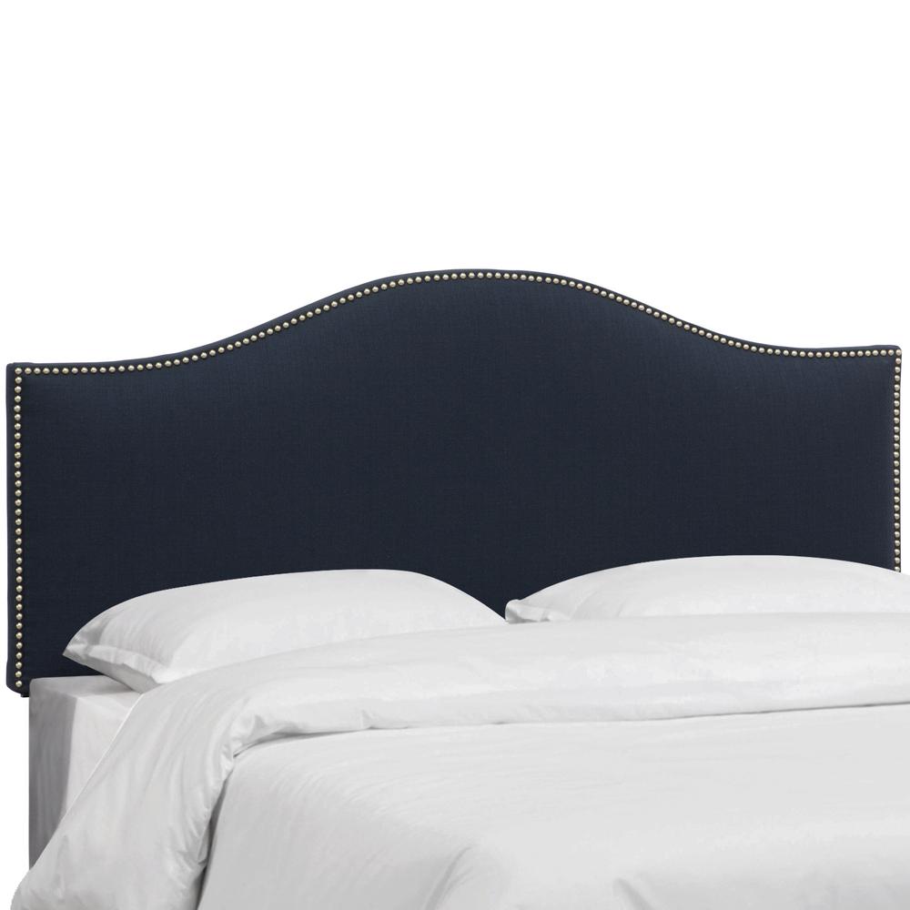 Skyline Furniture Lily California King Nail Headboard With Pewter Skyline Furniture Lily California King