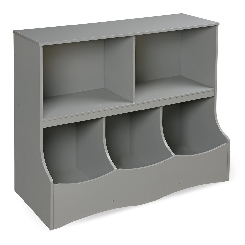 Multi Bin 37 In X 32 In Gray 5 Cube Organizer Multi Bin 37 In X 32 In Gray 5 Cube Organizer