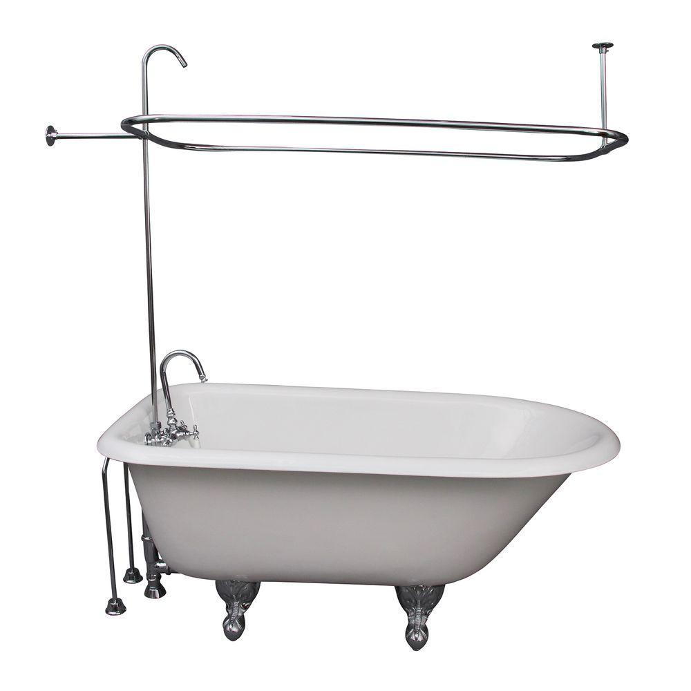 4 foot cast iron bathtub