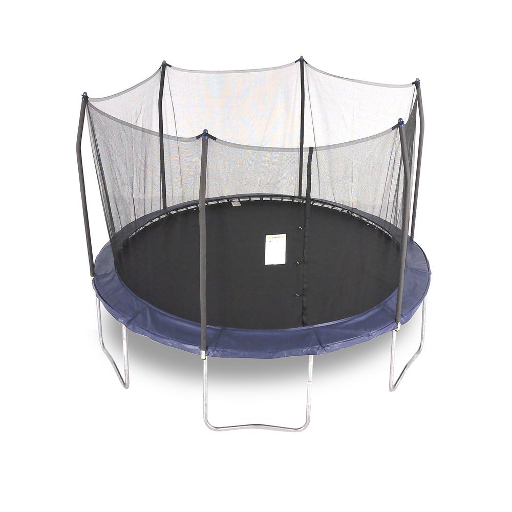 Unbranded Skywalker Trampolines 13 Ft Round Trampoline With Navy Spring Pad Swtc13n The Home Depot