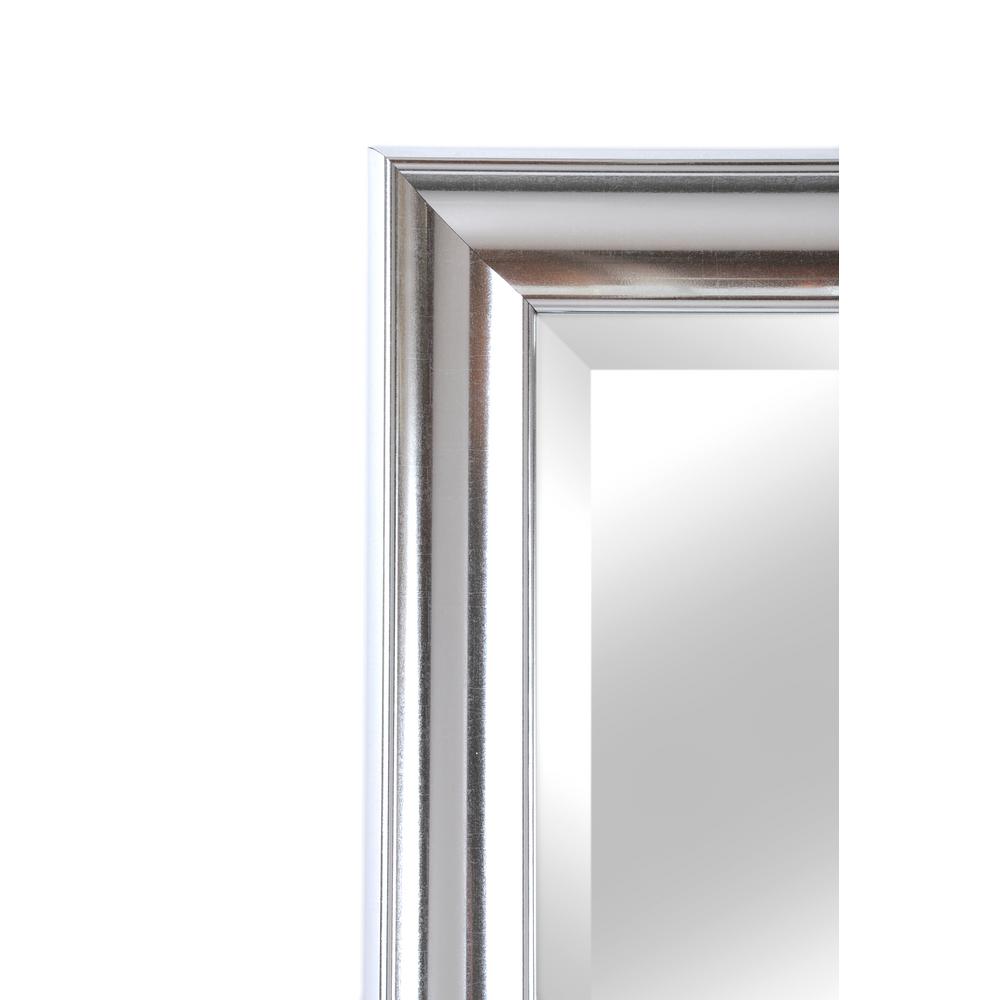 Alpine Art Mirror Concept 21 In X 27 Silver Framed Beveled Alpine Art Mirror Concept 21 In X 27