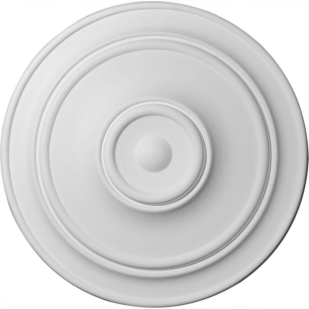 Ekena Millwork 40-1/4 in. Small Classic Ceiling Medallion-CM40CL - The