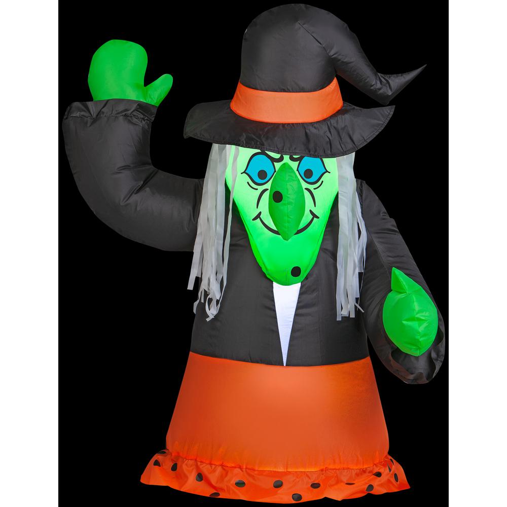 Gemmy 2.5 ft. H Car Buddy AirblownWitch Halloween InflatableG225142