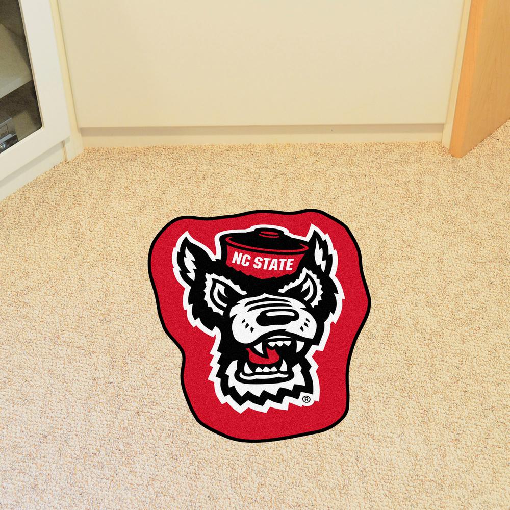 FANMATS 18764 NC State Uniform Inspired Starter Rug