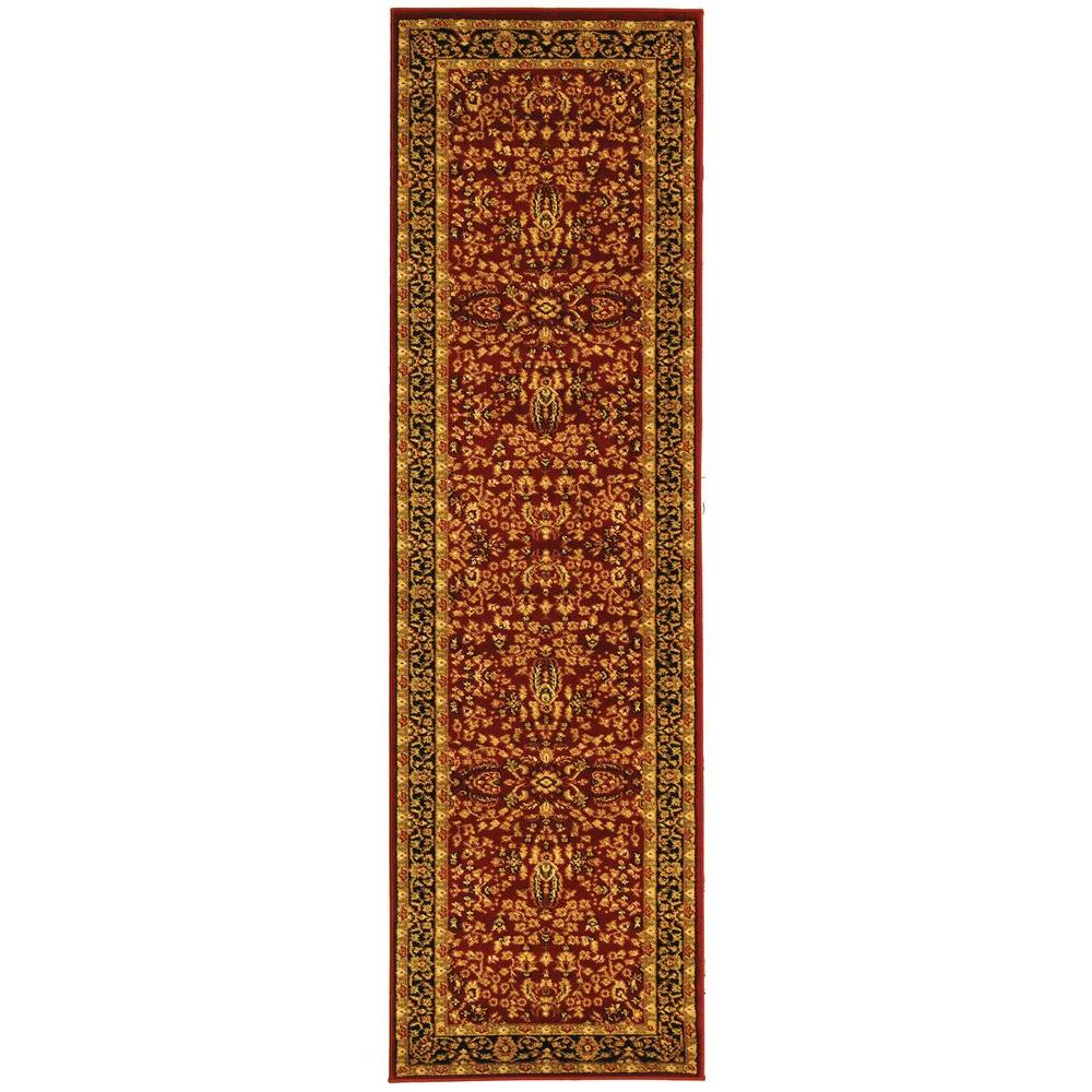 Safavieh Lyndhurst Red/Black 2 ft. x 12 ft. Runner RugLNH214A212