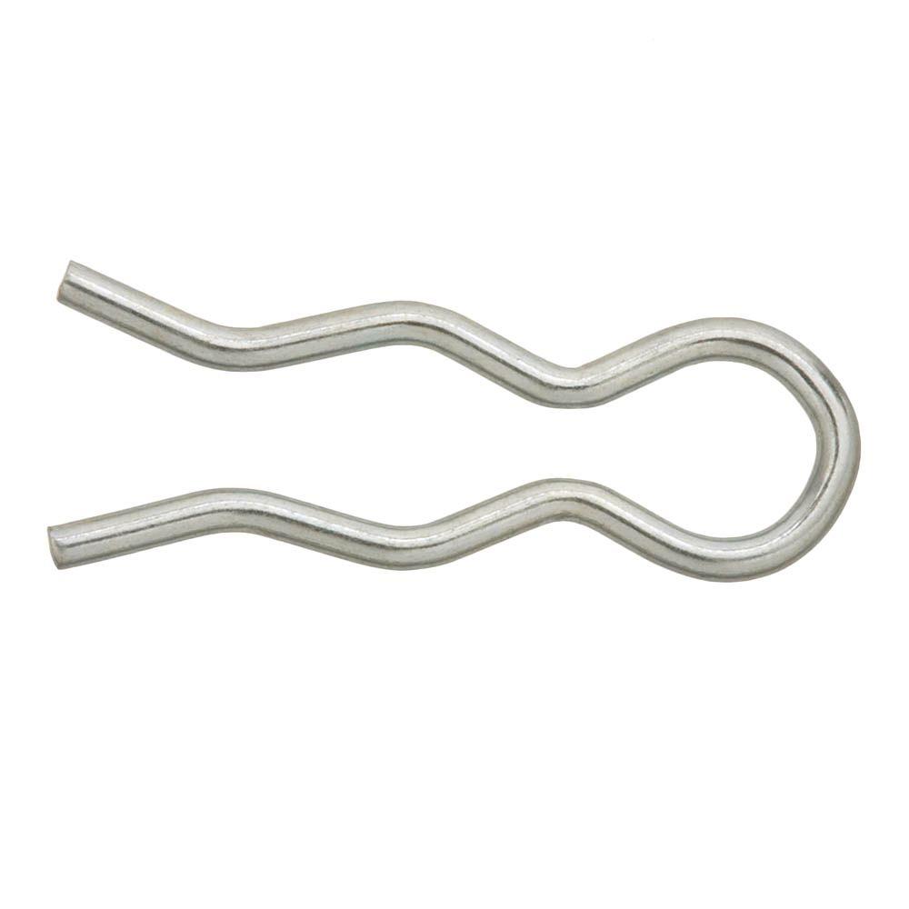 1 4 In Zinc Plated External Hitch Pin 2 Pieces 808868 The