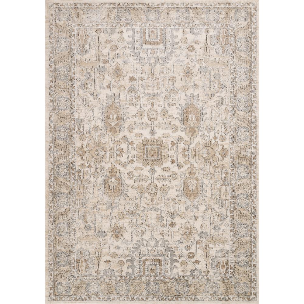 11'-6" x 15' Loloi II Teagan Oriental Ivory / Sand Area Rug