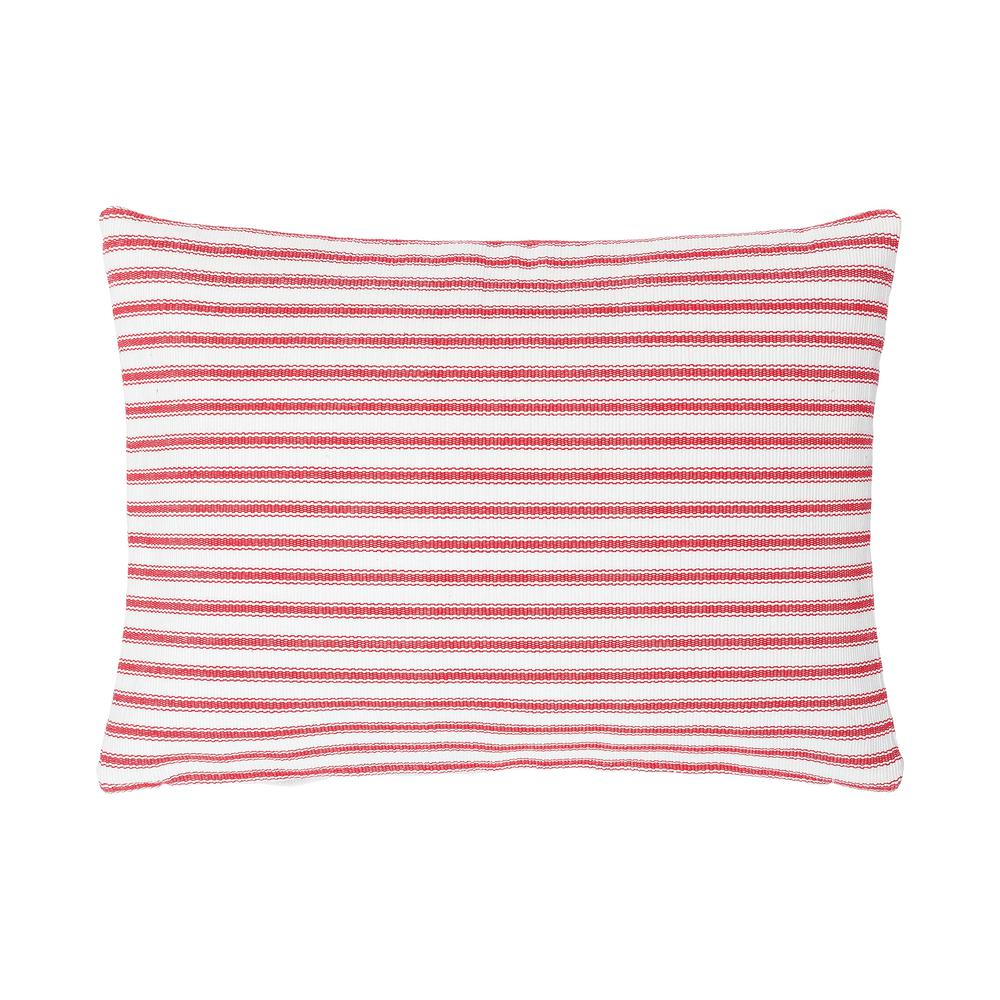 C F Home Crimson Ticking Stripe Crimson 14 In X 22 In Standard