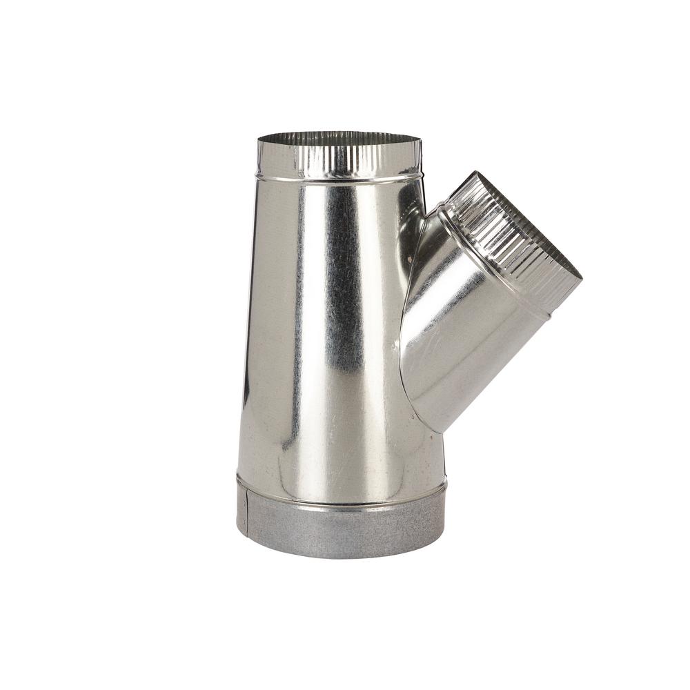 Hydroponics Ducting Connector Splitter Ventilation 8/" x 6/" x 6/" Y Piece
