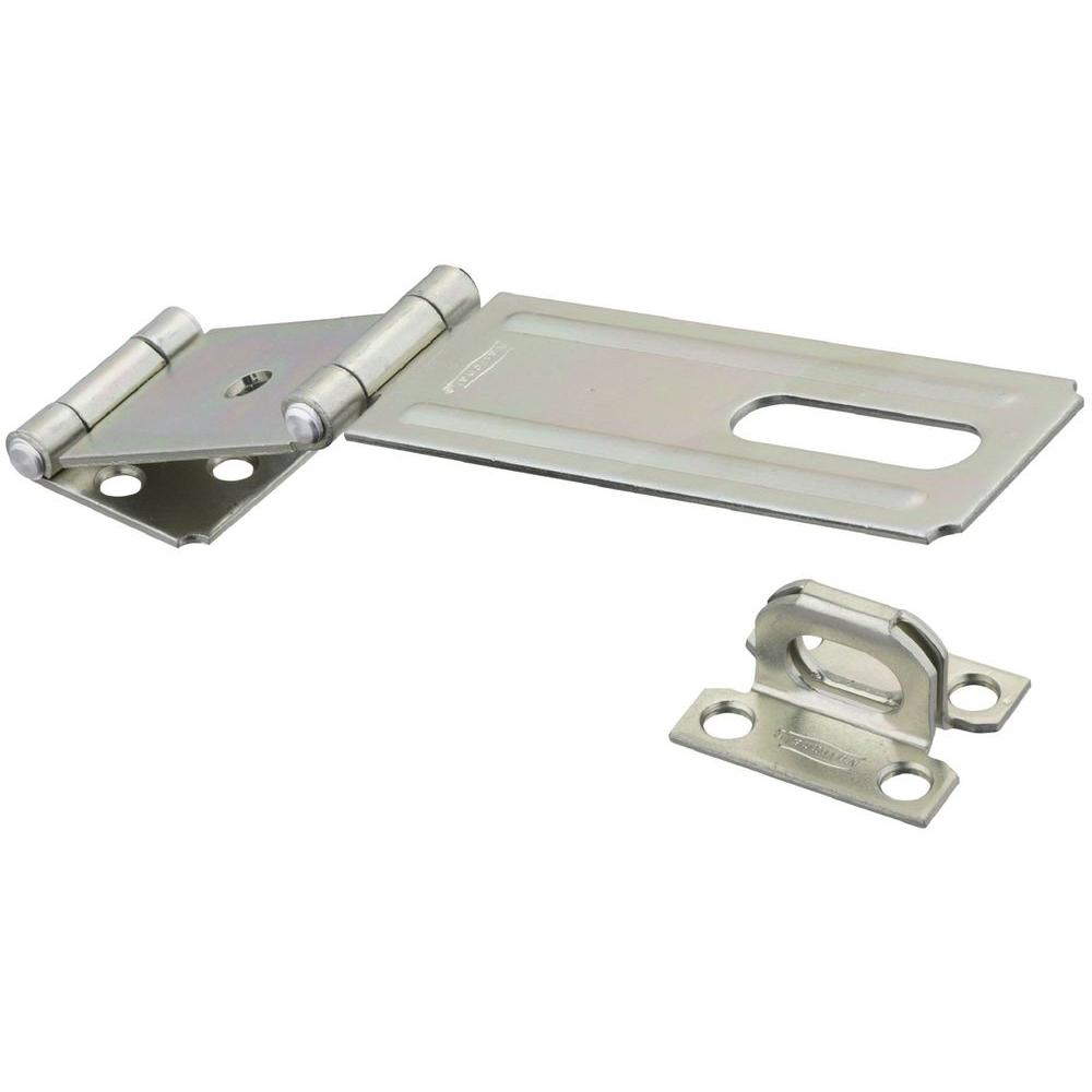 National Hardware 41/2 in. Zinc Plated Double Hinge Safety HaspV34 4