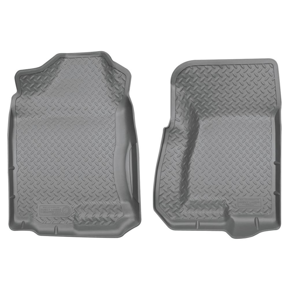 Husky Liners 2nd Seat Floor Liner Fits 99-07 Silverado//Sierra 1500 Extended Cab