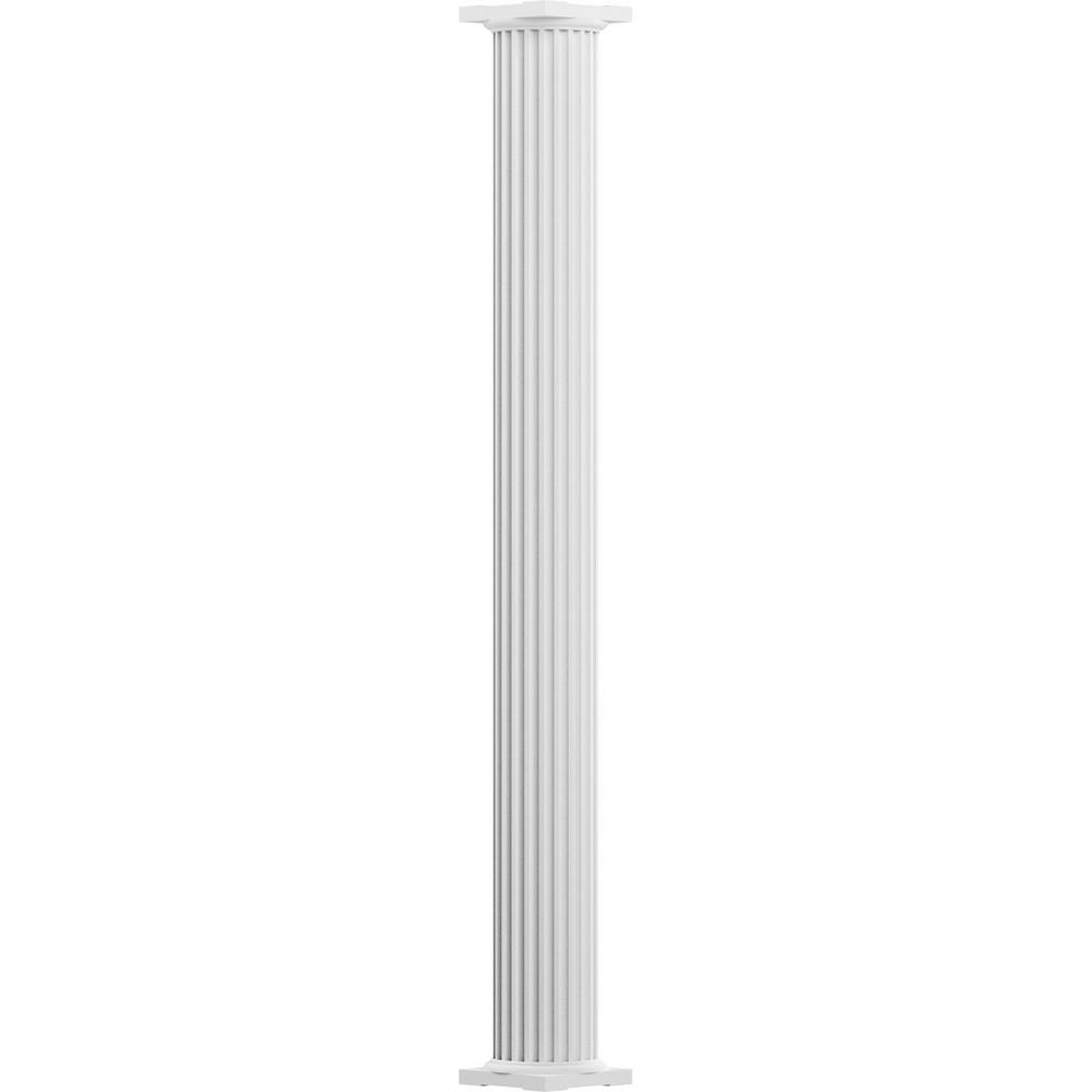 Hbandg 6 In X 8 Ft Square Permawrap Cpvc Column L Wrap 316693 The Home Depot