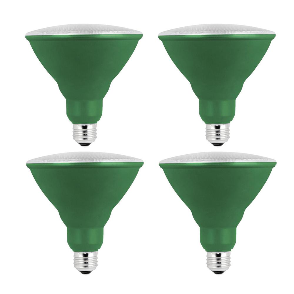 Feit Electric 75w Equivalent Par38 Medium E26 Base Non Dimmable Indoor And Outdoor Full Spectrum Led Plant Grow Light Bulb 4 Pack