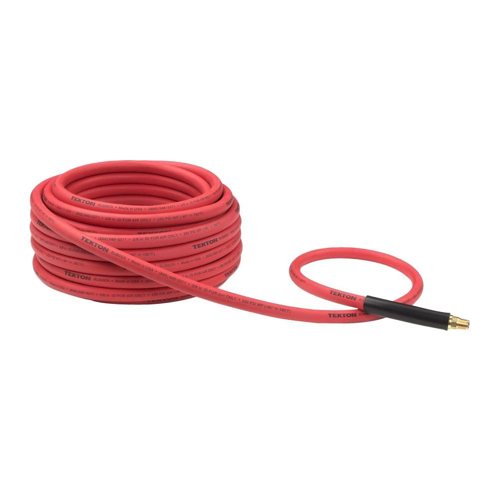 T N 50 Ft X 3 8 In I D Rubber Air Hose 250 T N 50 Ft X 3 8 In I D Rubber Air Hose 250