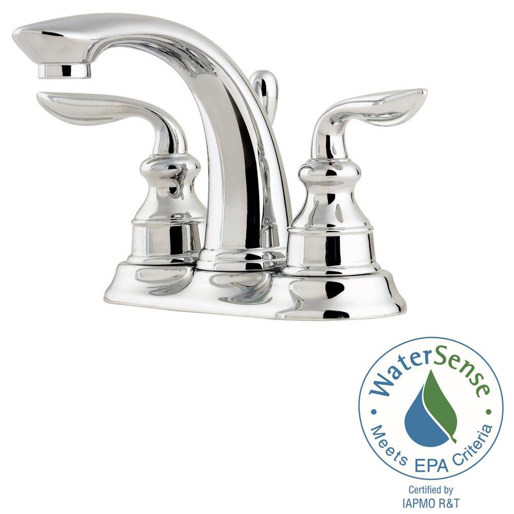 Pfister Avalon 4 In Centerset 2 Handle Bathroom Faucet In