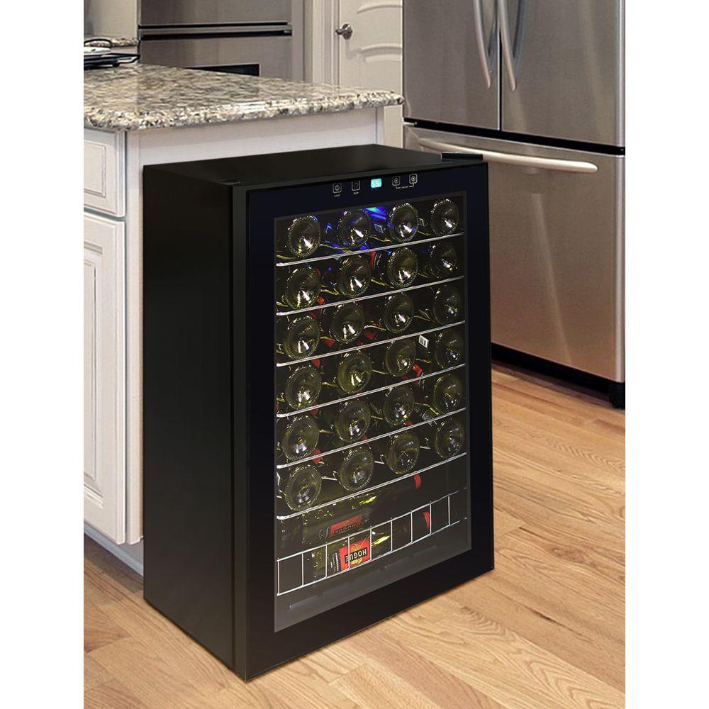 VINOTEMP 21.25 in. 48Bottle Touch Screen Wine CoolerVT48 TS The