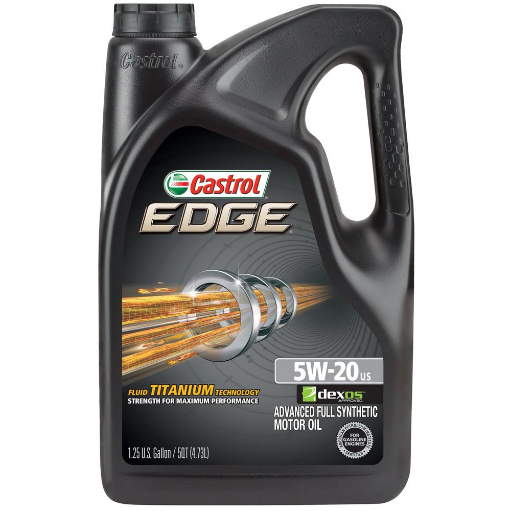 Castrol Edge 160 fl. oz. 5W20 Engine Oil15B9AD The Home Depot