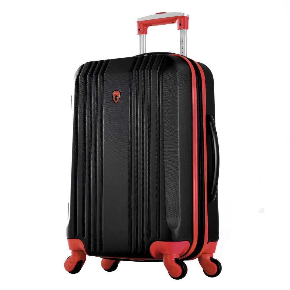 Olympia USA Apache II 21 in. Expandable Carry-On Spinner with Hidden Compartment, Black+Red was $159.99 now $63.99 (60.0% off)