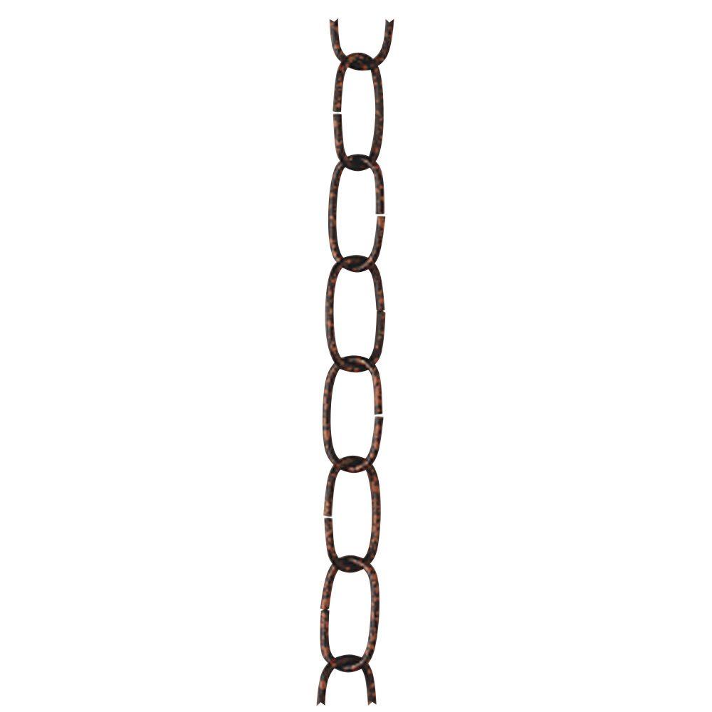 Westinghouse 3 Ft Rust Fixture Chain Westinghouse 3 Ft Rust Fixture Chain