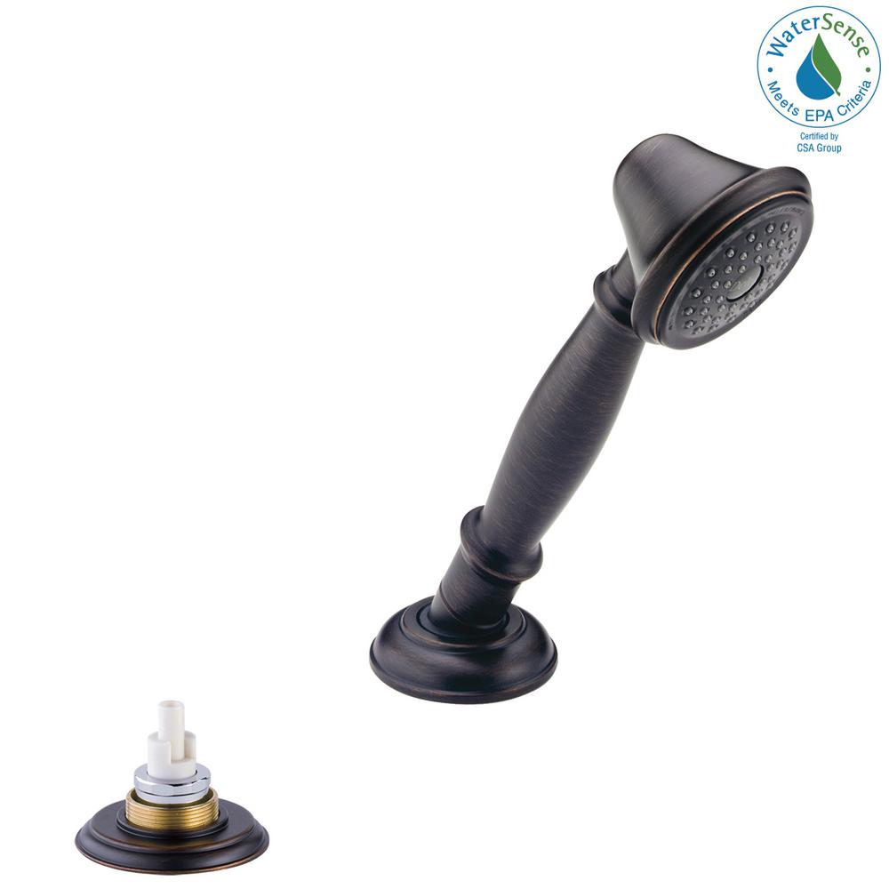 Delta Traditional Single Handle Deck Mount Roman Tub Faucet With
