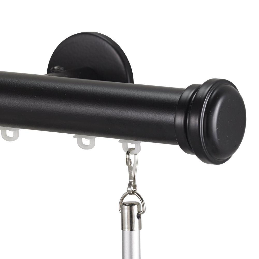 Art Decor Tekno 25 Decorative 96 In Traverse Rod In Distressed