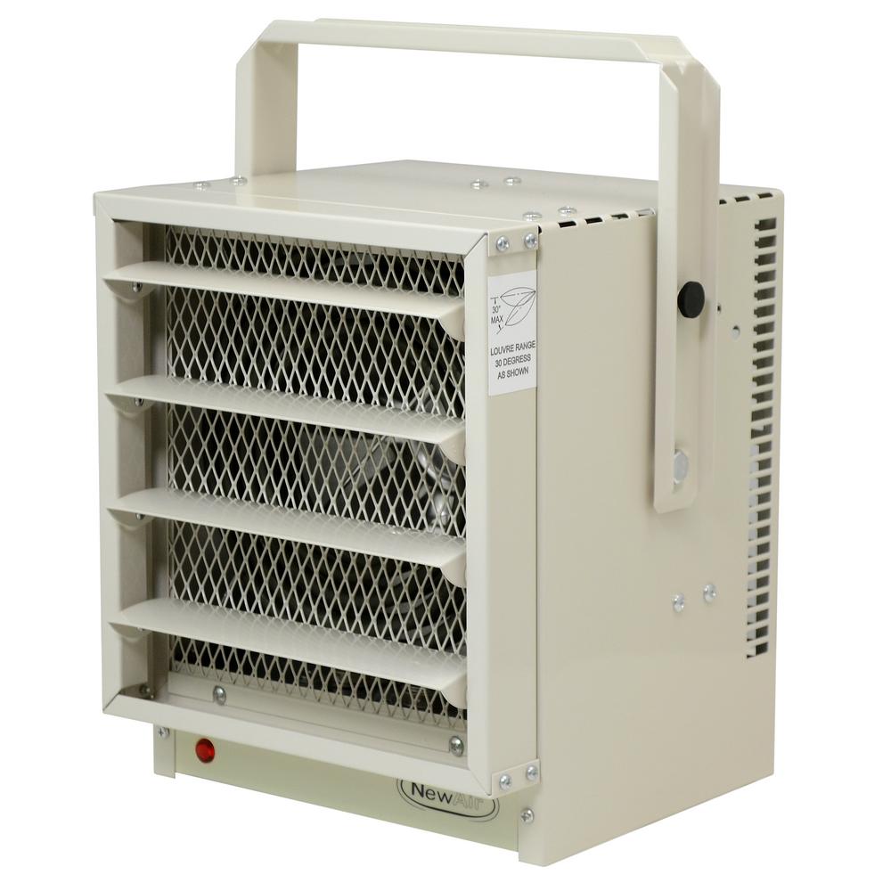 NewAir 17,060 BTU 5000-Watt Electric Garage Heater-G73 - The Home ...