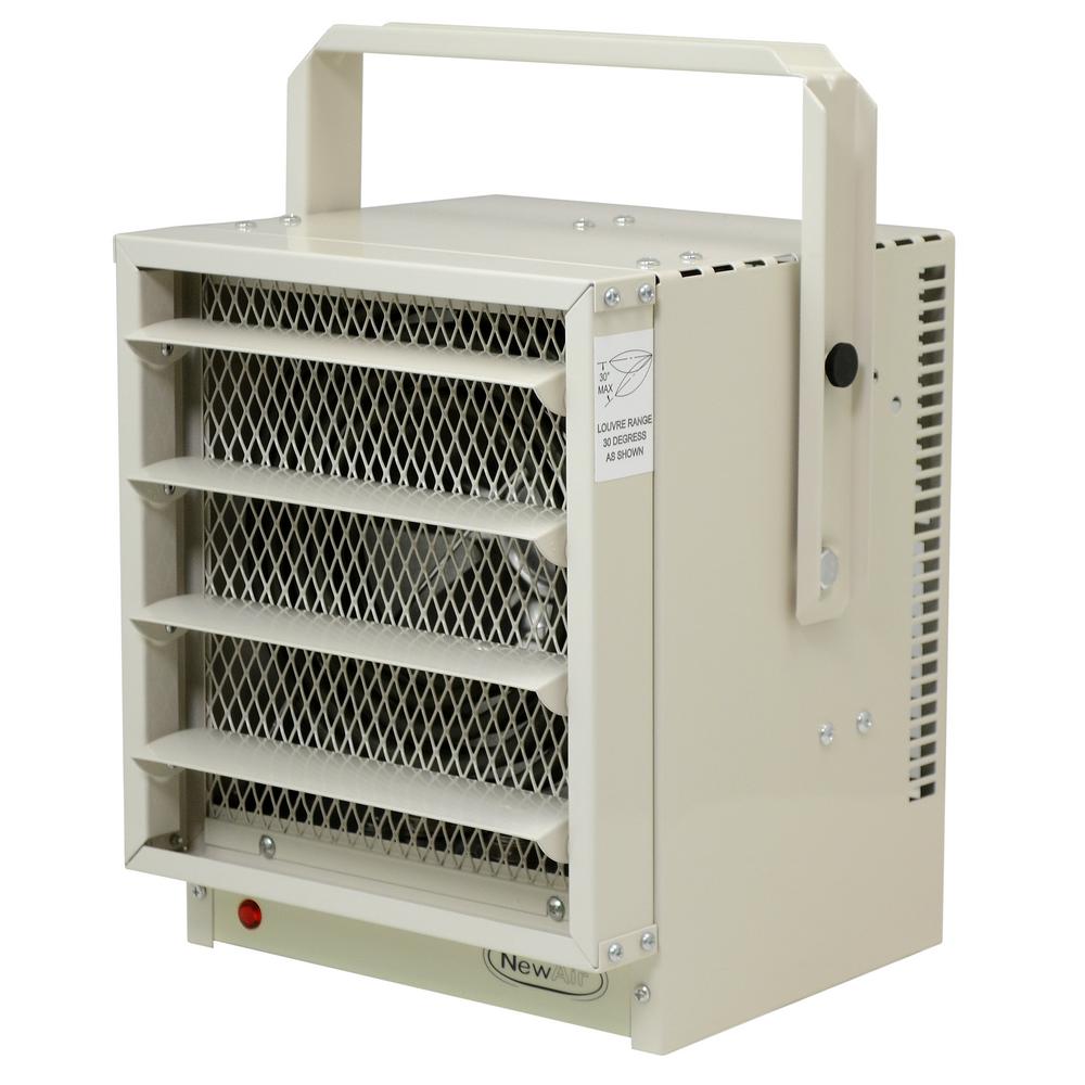 NewAir 17,060 BTU 5000-Watt Electric Garage Heater-G73 ... natural gas wall heater with thermostat wiring diagram 