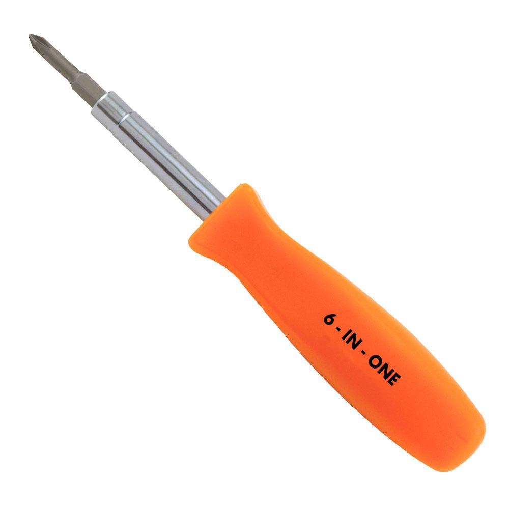 3-1/4 in. 6-in-1 Screwdriver