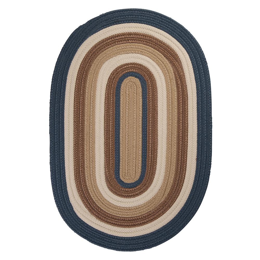 Home Decorators Collection Frontier 4 Ft X Blue Round Braided Home Decorators Collection Frontier 4 Ft X Blue Round Braided Area Rug