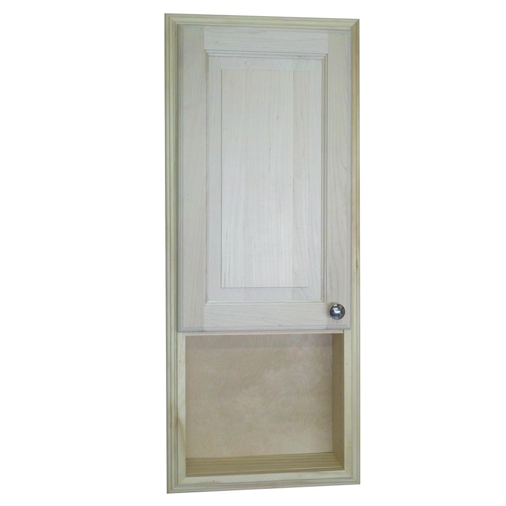 Unbranded Napa Valley 19 5 In H X 15 5 In W X 3 5 In D Recessed Medicine Cabinet Napvly 218 Primed The Home Depot