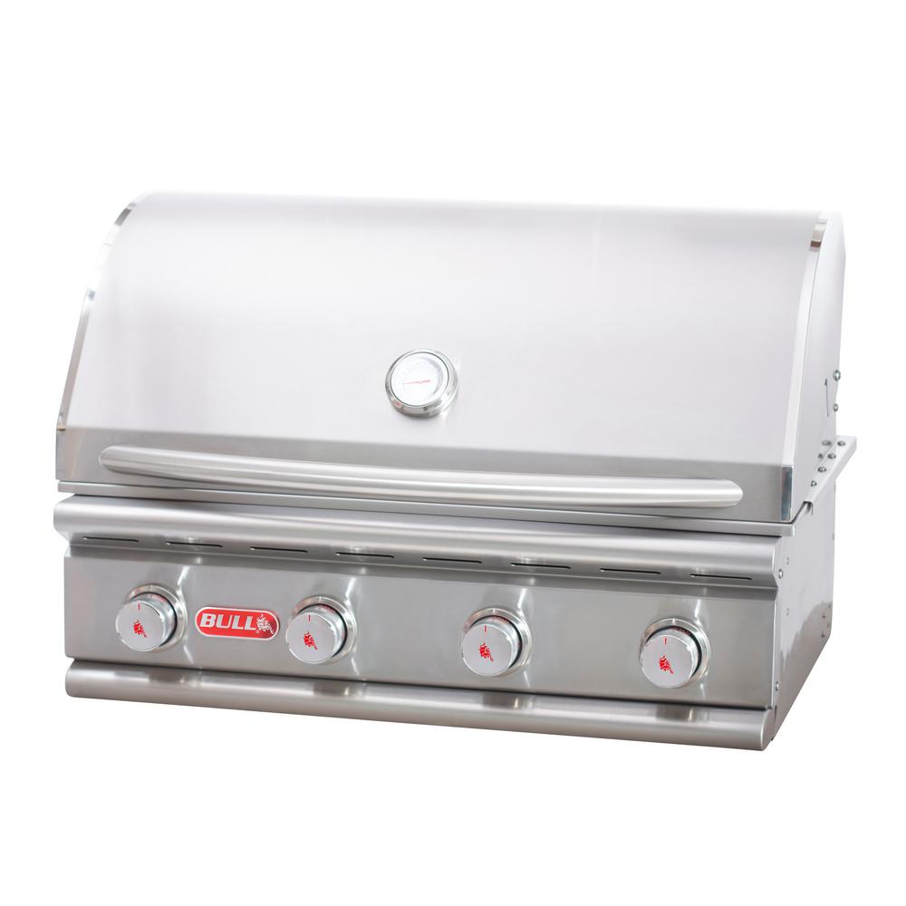 built in natural gas grill
