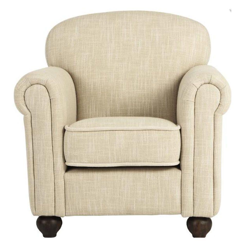 Jody Beige Linen Kid's Arm Chair1644900810 The Home Depot