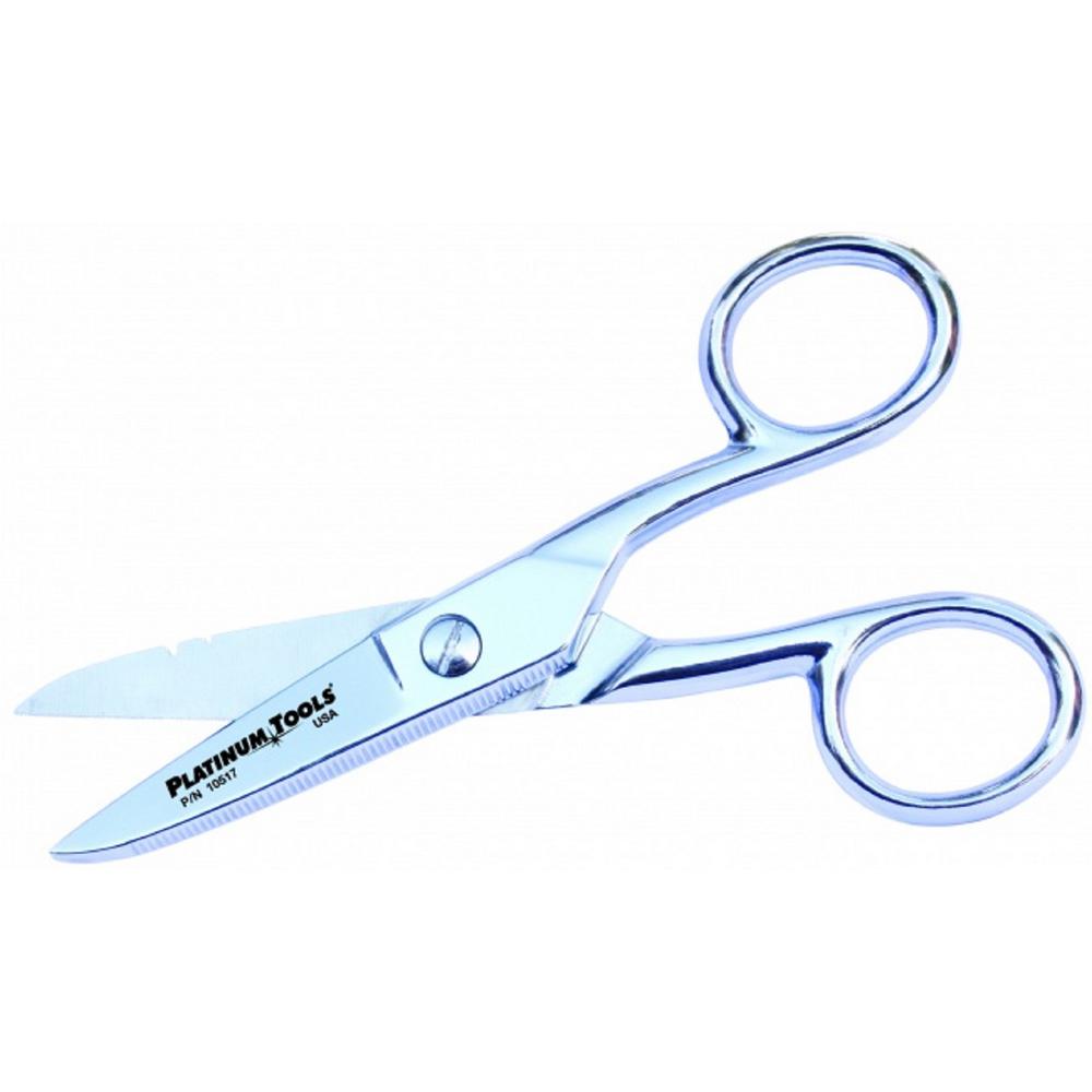 Platinum Tools 5 in. Run Electrician's Scissors10517C The Home Depot