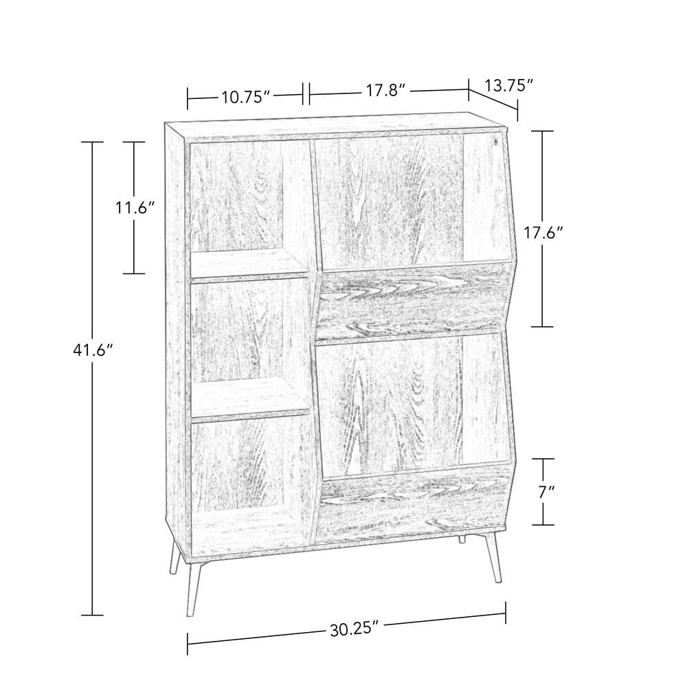 Riverridge Home Woodbury Collection Storage Cabinet With Cubbies Veggie Bins And 2 Piece Black Folding Bins 16 032k The Home Depot