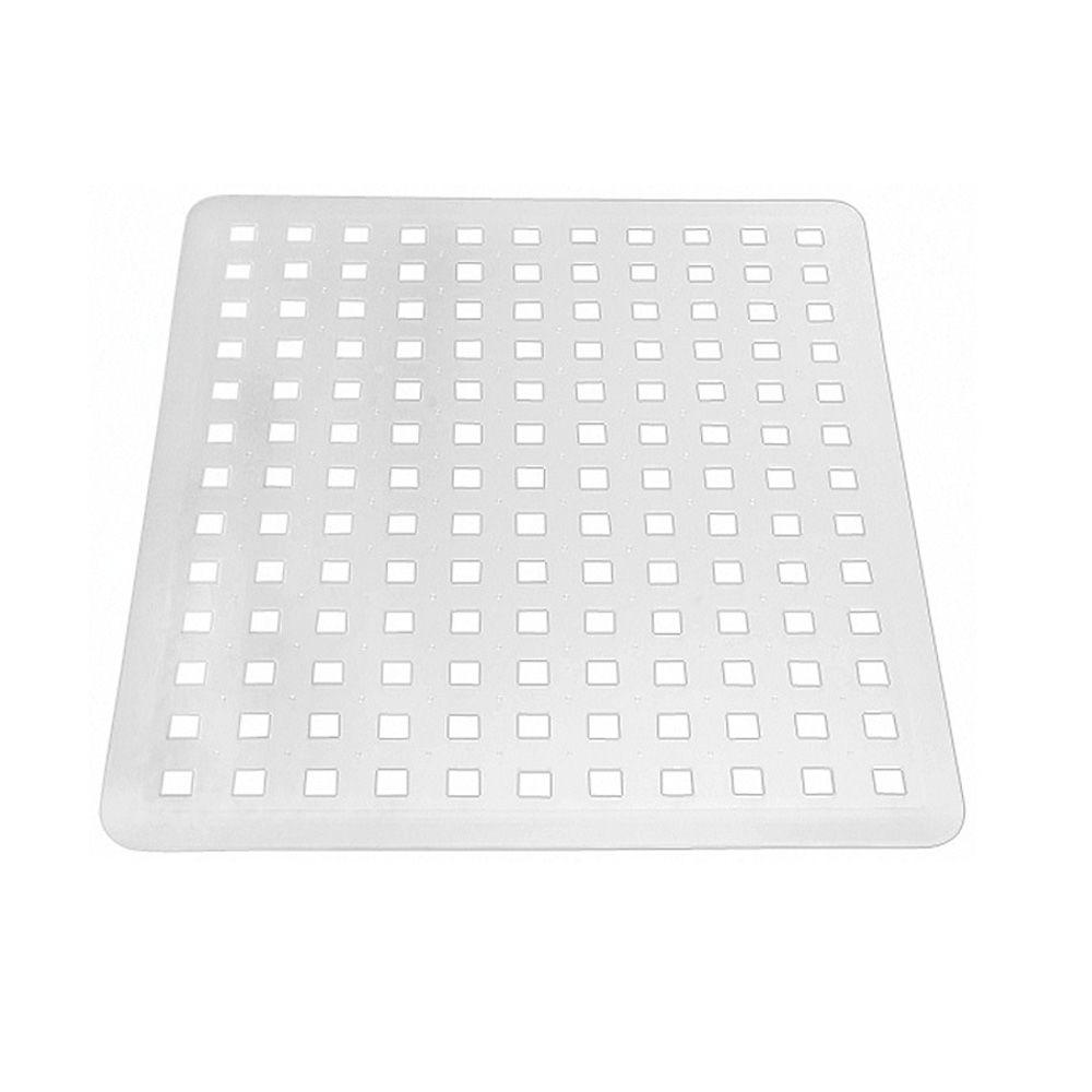 Interdesign Sinkworks Small Sink Mat In Clear 36600 The Home Depot Interdesign Sinkworks Small Sink Mat In Clear