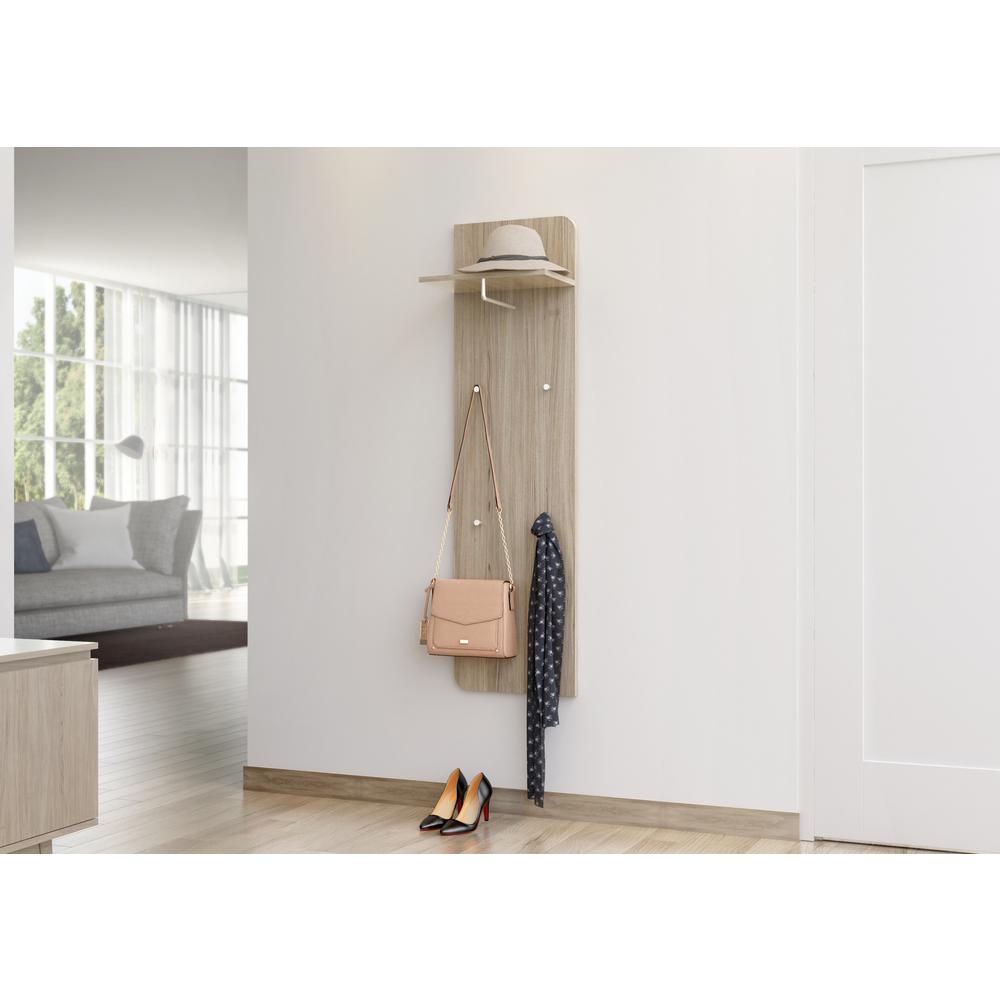 Goccia 63 In H X 15 75 W And Shelf D Sonoma Oak Product