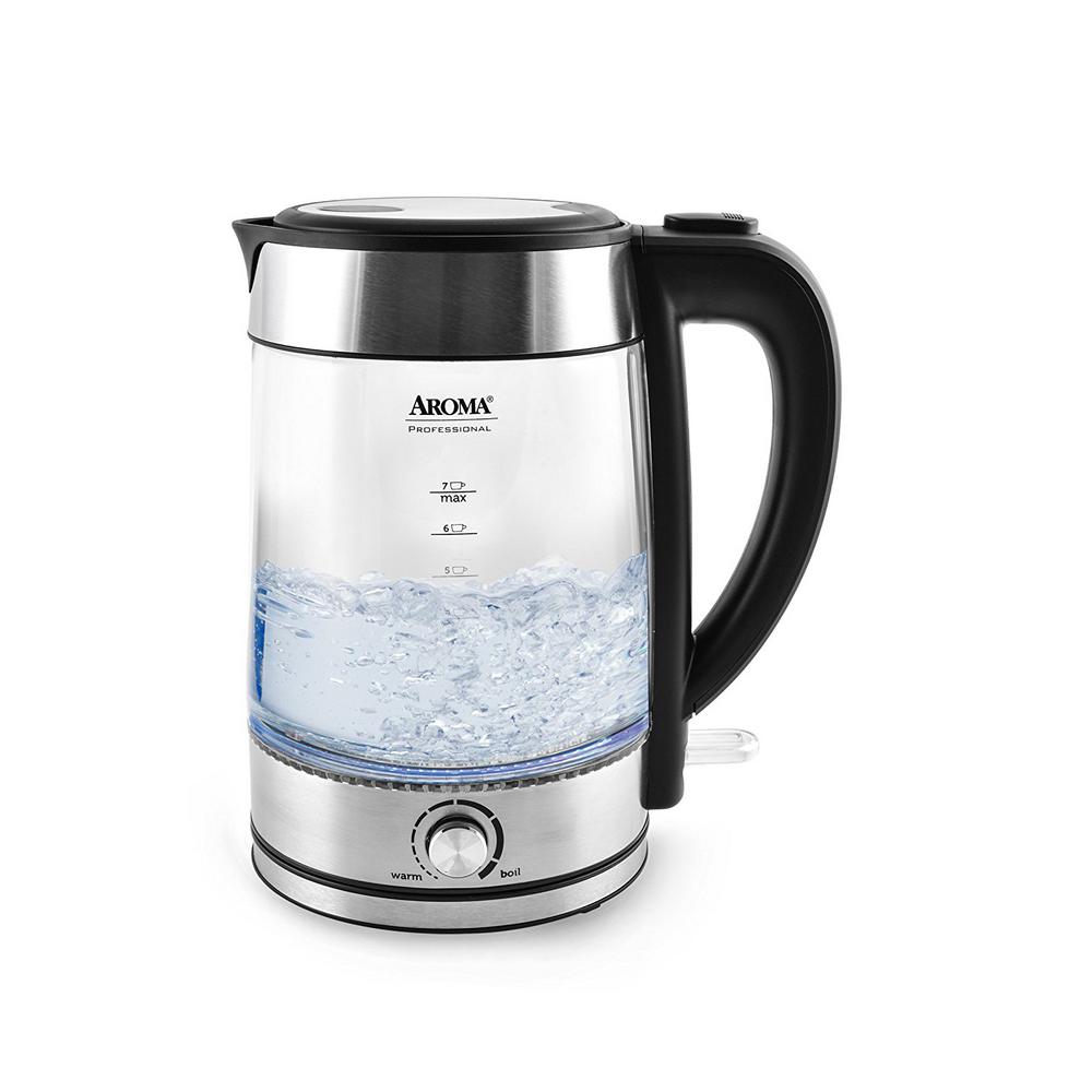 7-Cup Stainless Steel Electric Kettle
