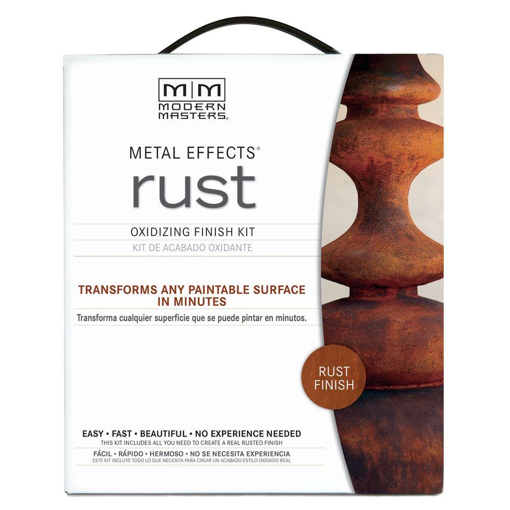 rust paint metal kit masters modern effects oxidizing finish rusty letters houseologie metallic