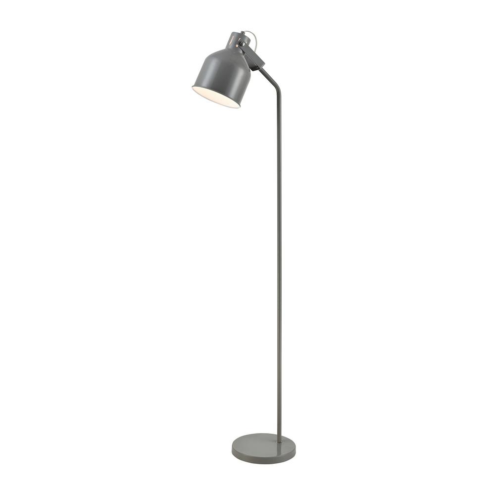Gray Floor Lamps Lamps The Home Depot