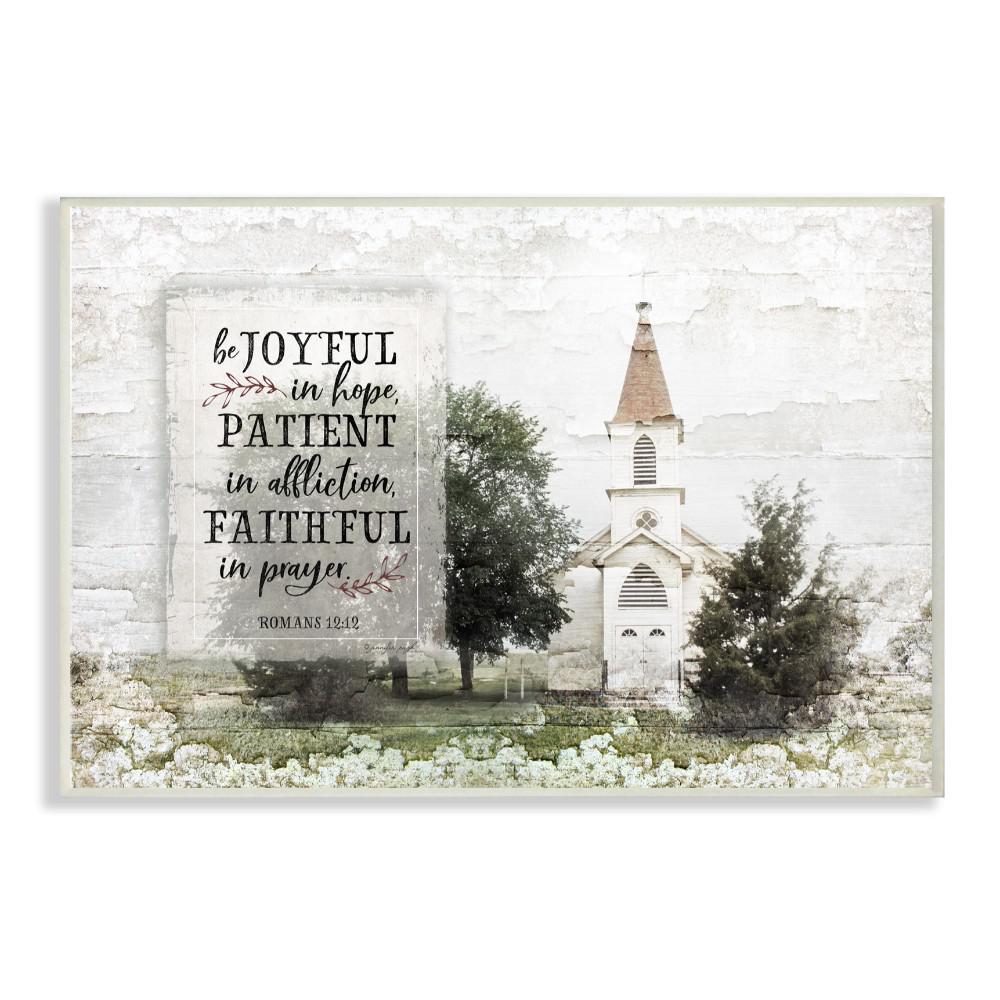 The Stupell Home Decor Collection 12 In X 18 In Be Joyful In