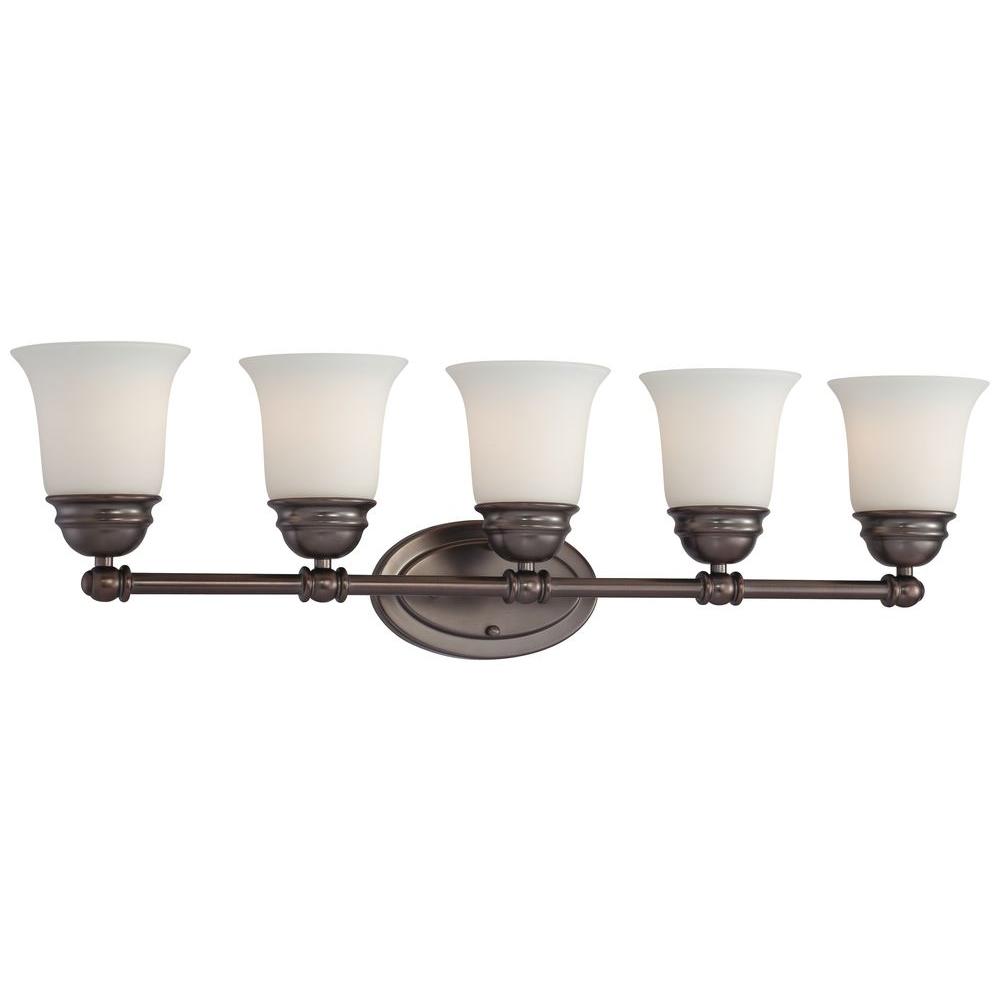 Thomas Lighting Bella 5 Light Oiled Bronze Bath Light SL714515 The   Oiled Bronze Thomas Lighting Vanity Lighting Sl714515 64 1000 