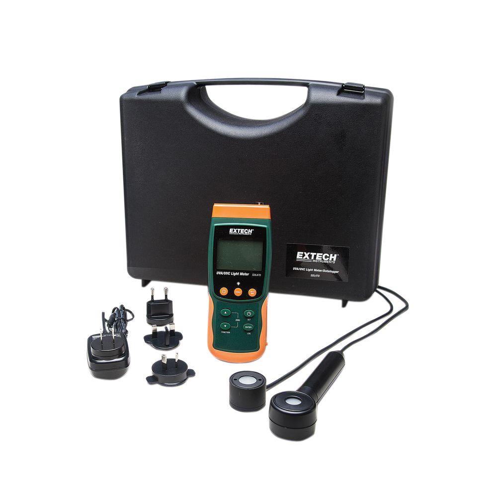 Extech Instruments UVA/UVC Light Meter and DataloggerSDL470 The Home